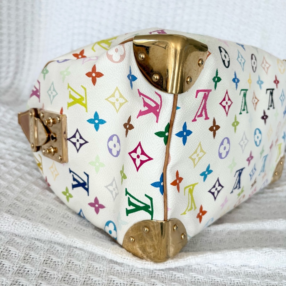 Louis Vuitton Murakami Multicolor Speedy White - Picture 5 of 9